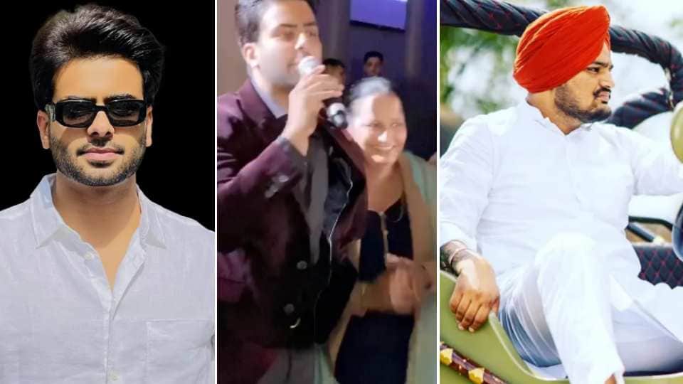 Singer Mankirt Aulakh shares video with Sidhu Moose Wala's mom