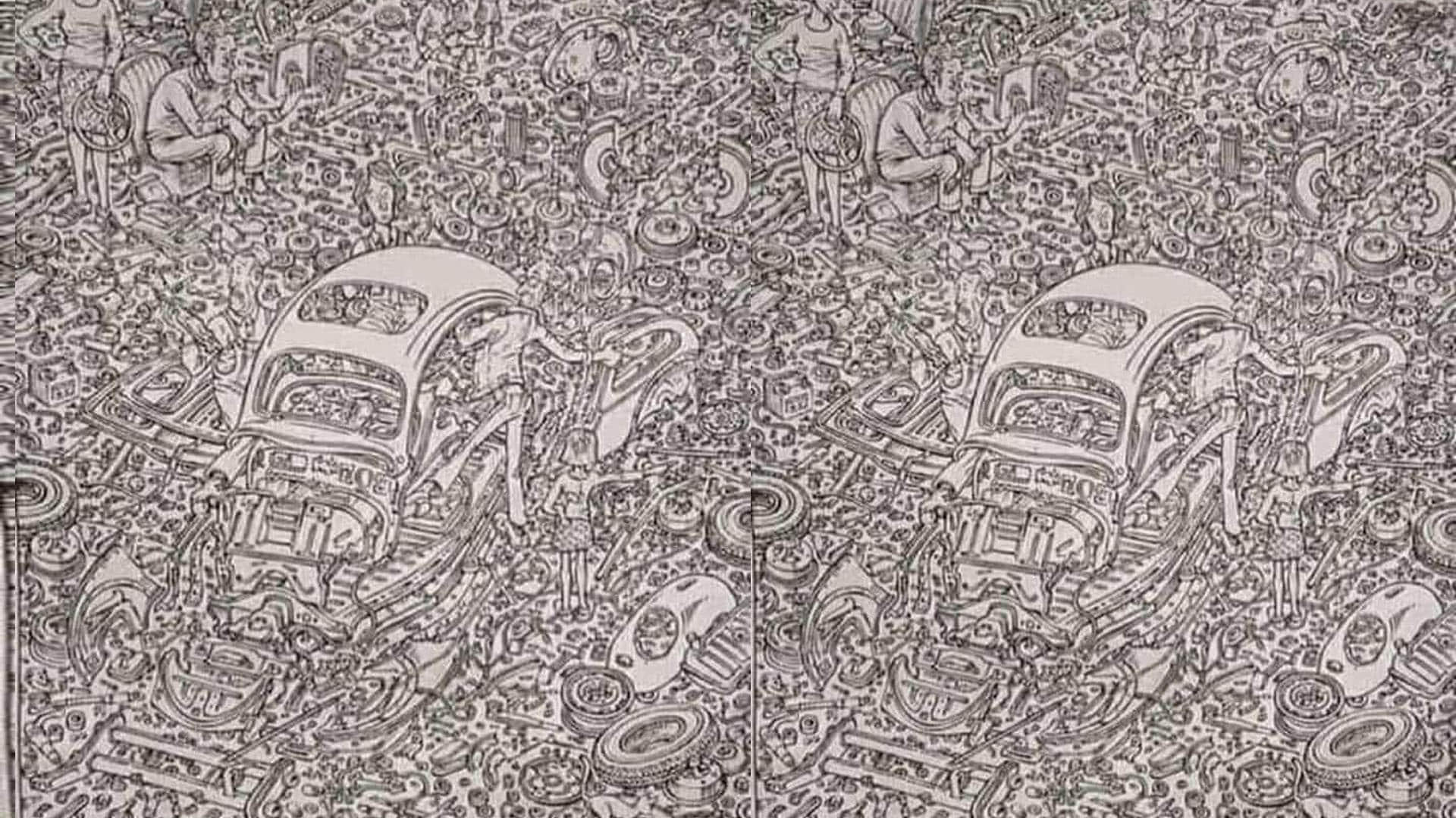 Optical Illusion Humans Are Hidden in This Picture Viral on Social Media News in Hindi