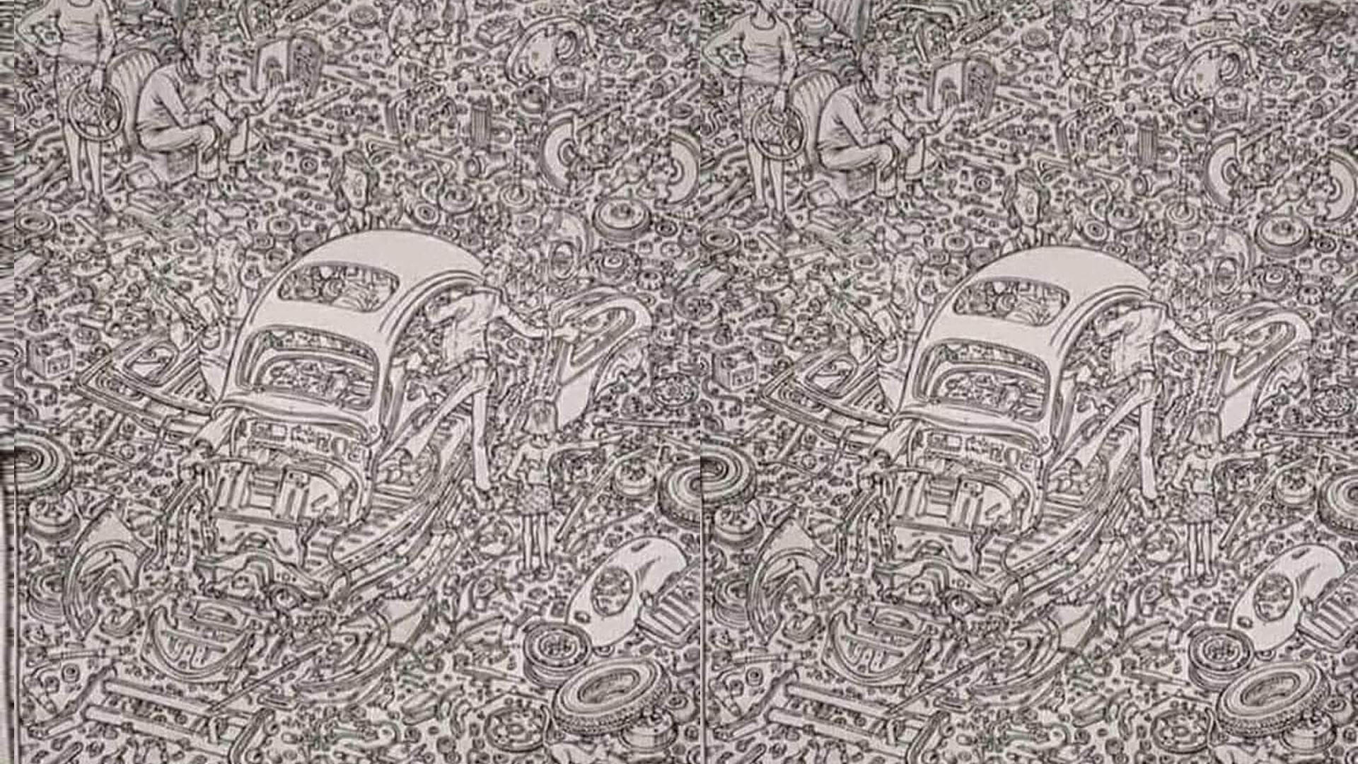 Optical Illusion Humans Are Hidden in This Picture Viral on Social Media News in Hindi