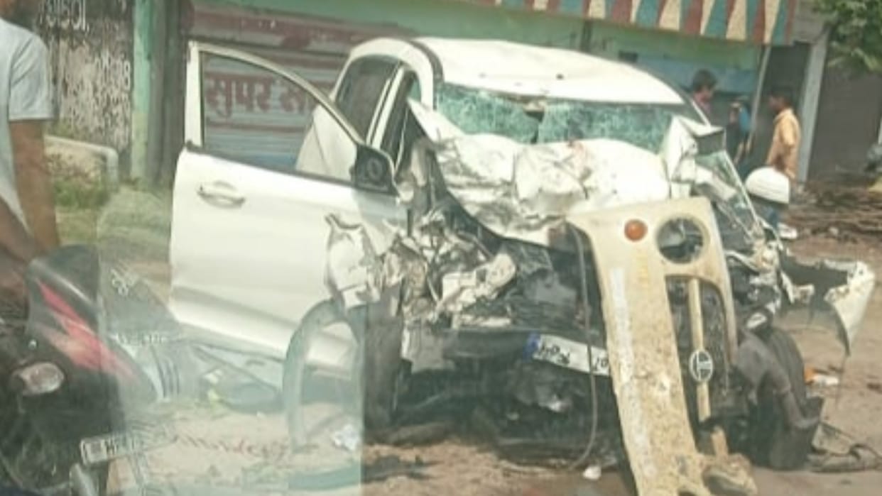 Himachal News: Accident in Sirmour two killed in accident car and tempo collision