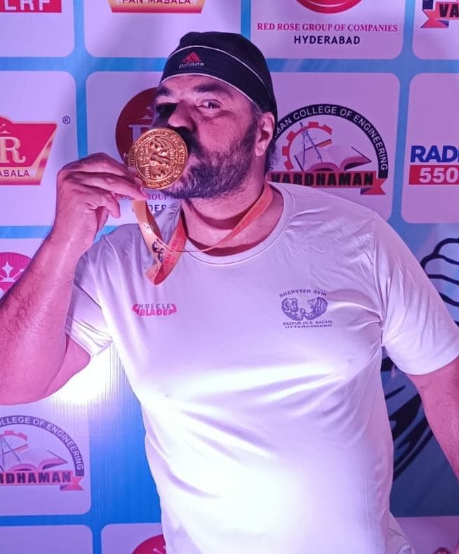 Goraya won gold in National Army Wrestling Championship