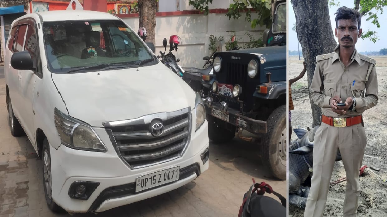 young man Arrested roaming in Innova as fake inspector