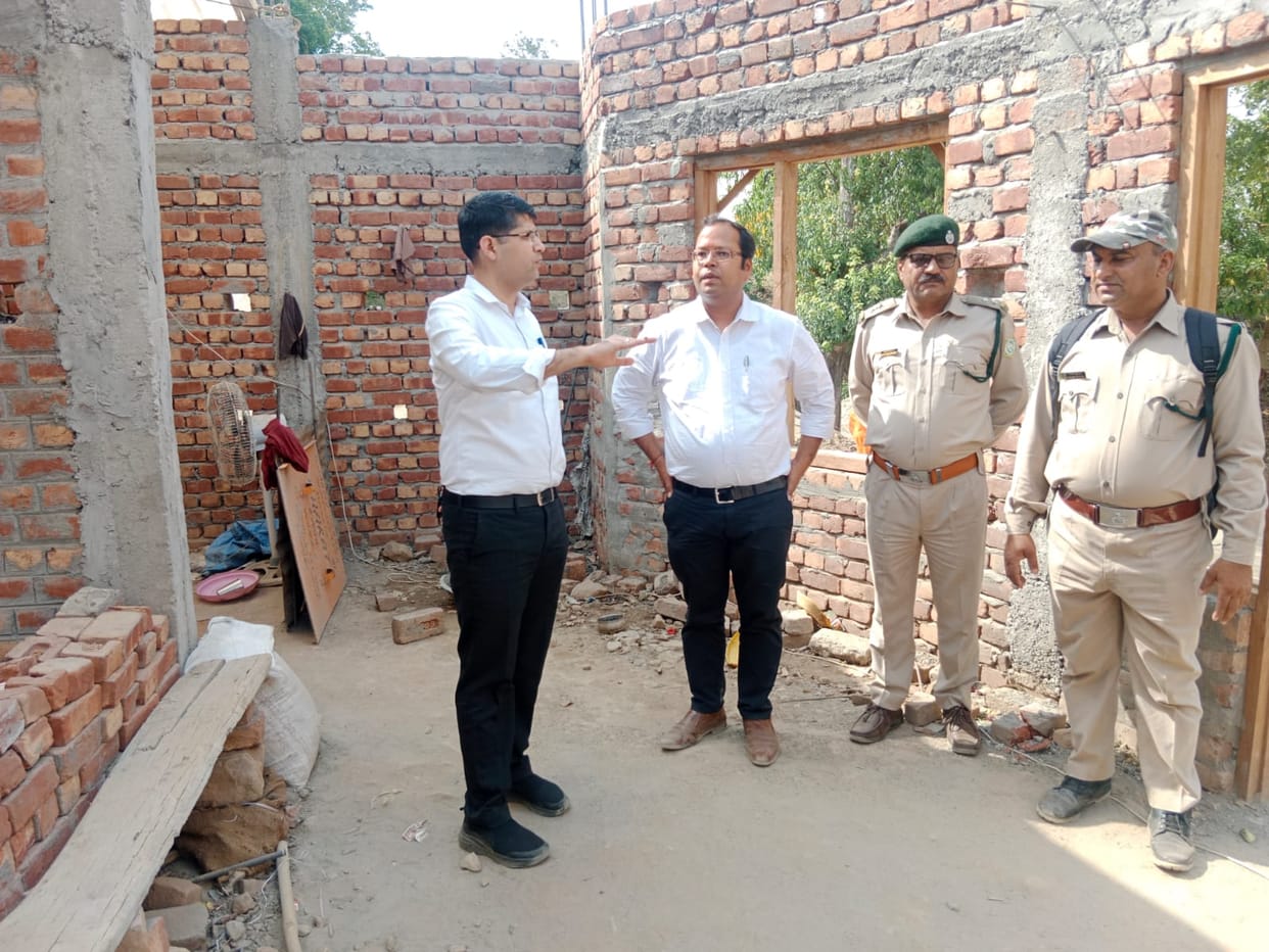 Deputy Commissioner inspected Ethno Botanical Park