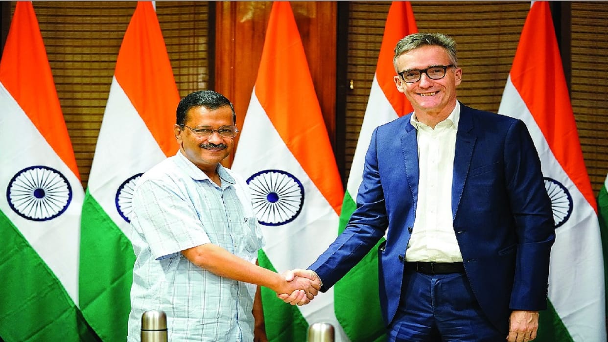 British High Commissioner appreciated the famous works of Delhi Government