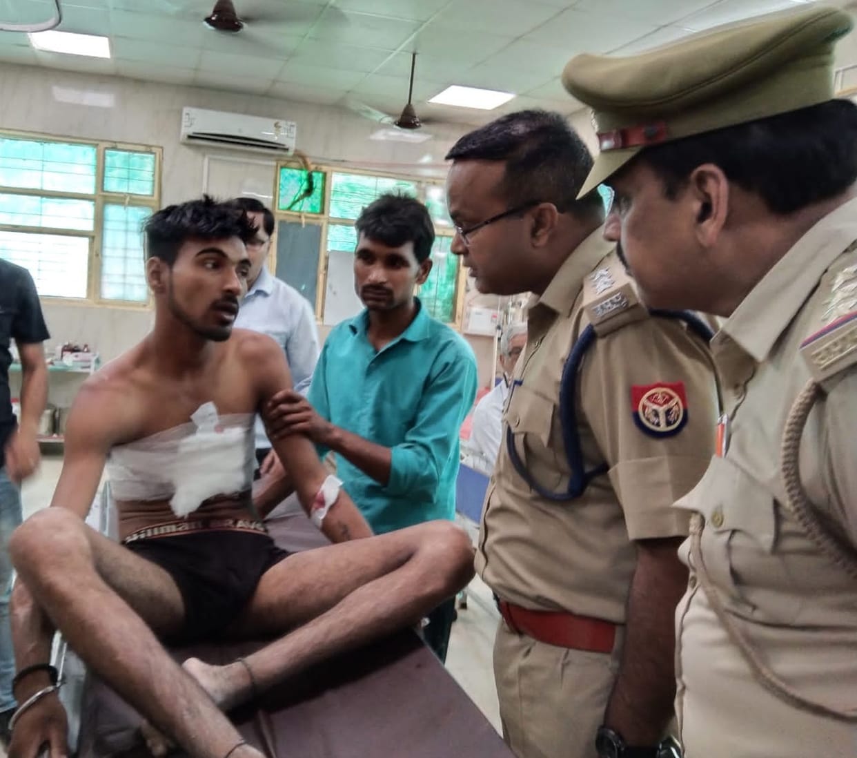 Ganga Snan,gun shot,farrukhabad news