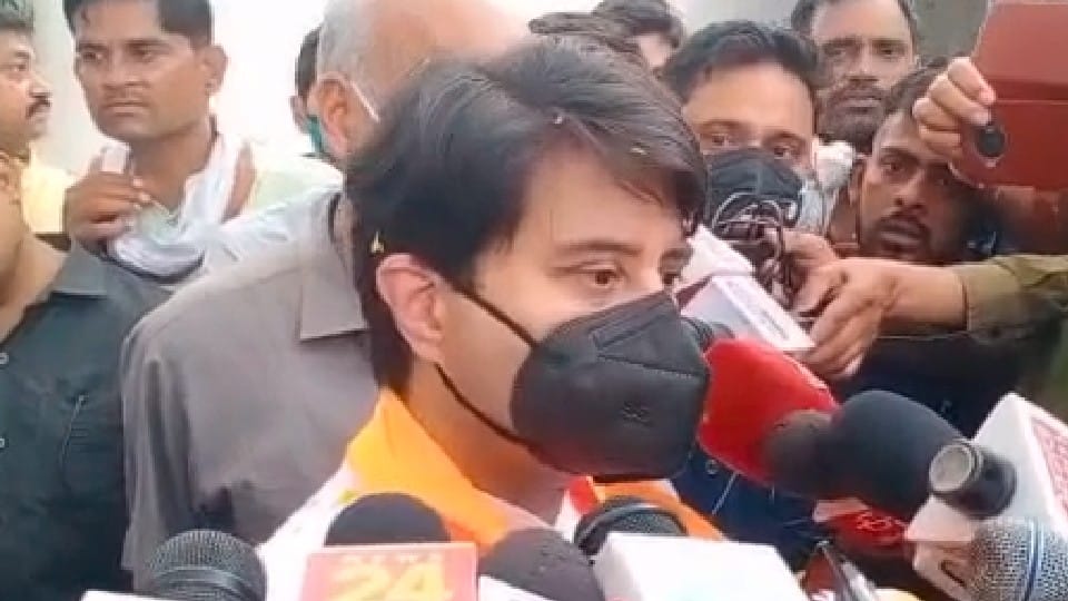 Gwalior: Scindia said on familism, said- For 40 years only one person in Scindia family has been doing politics