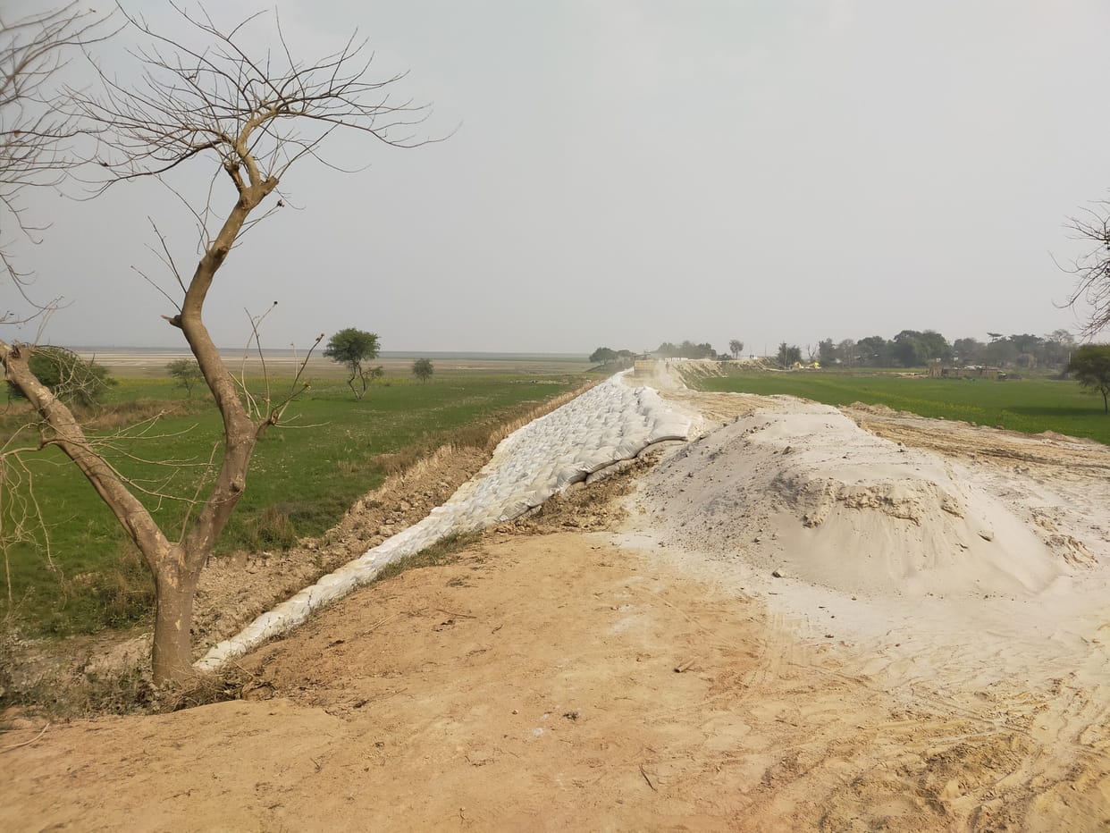 Four crores received for the construction of ring dam