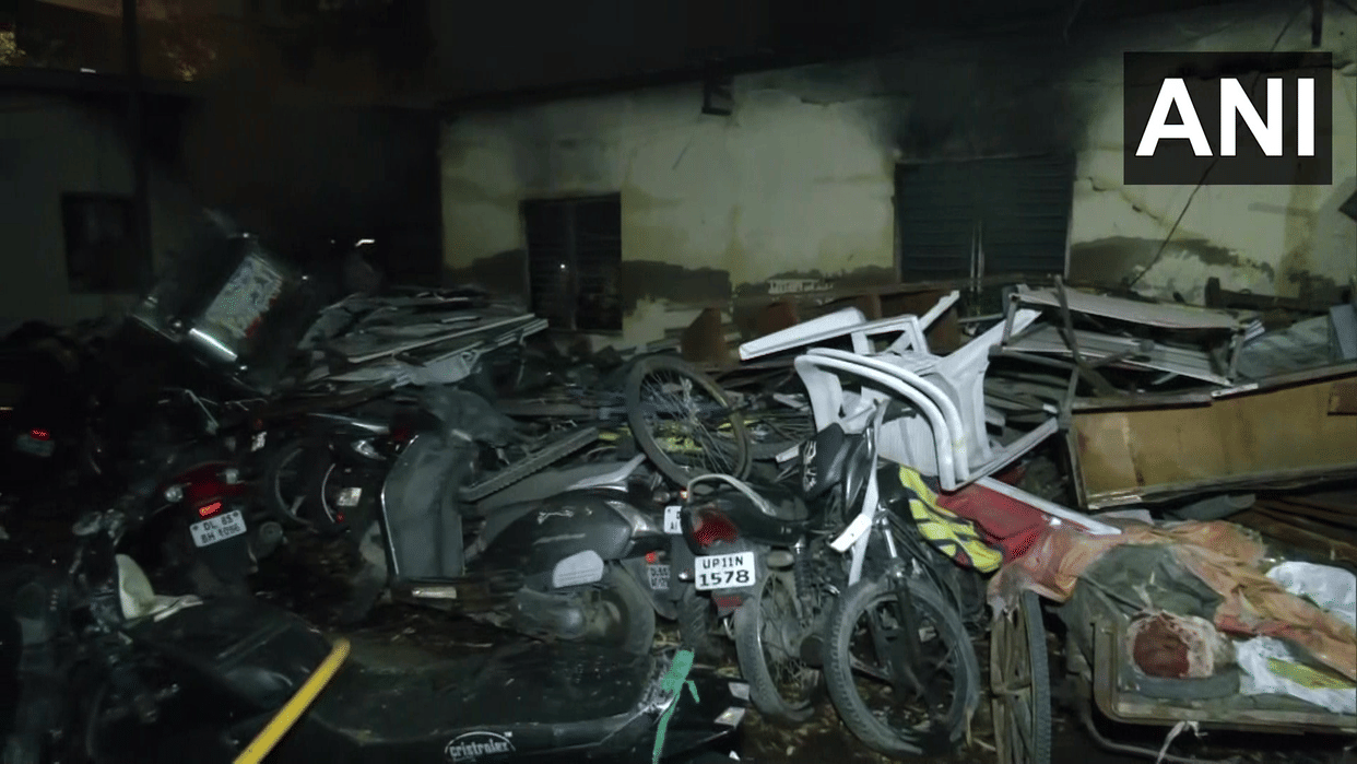 Fire breaks out in Malkhana of Delhis Mandawali