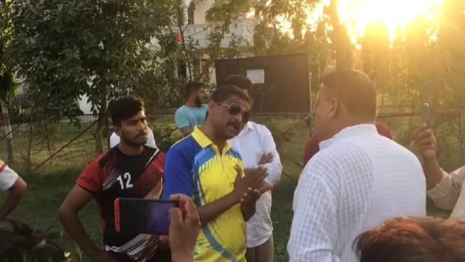 Uproar broke out over stopping burqa wear women at sports stadium in Rampur