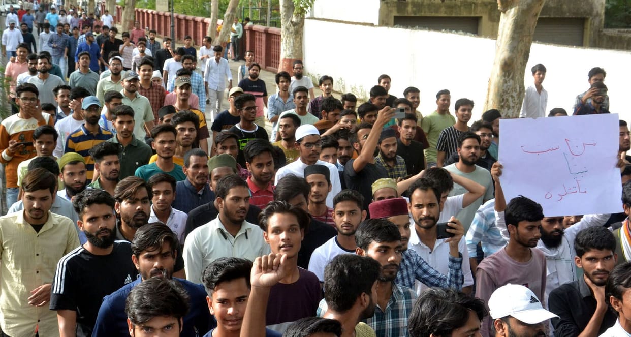 The voice raised for hanging Nupur Sharma from AMU