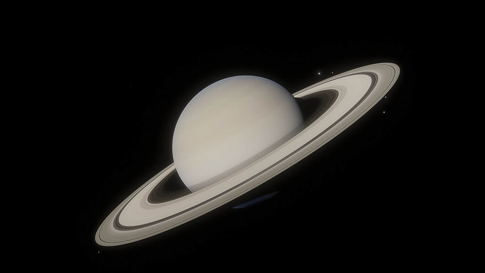 movement of saturn its rings and moon through space watch the video