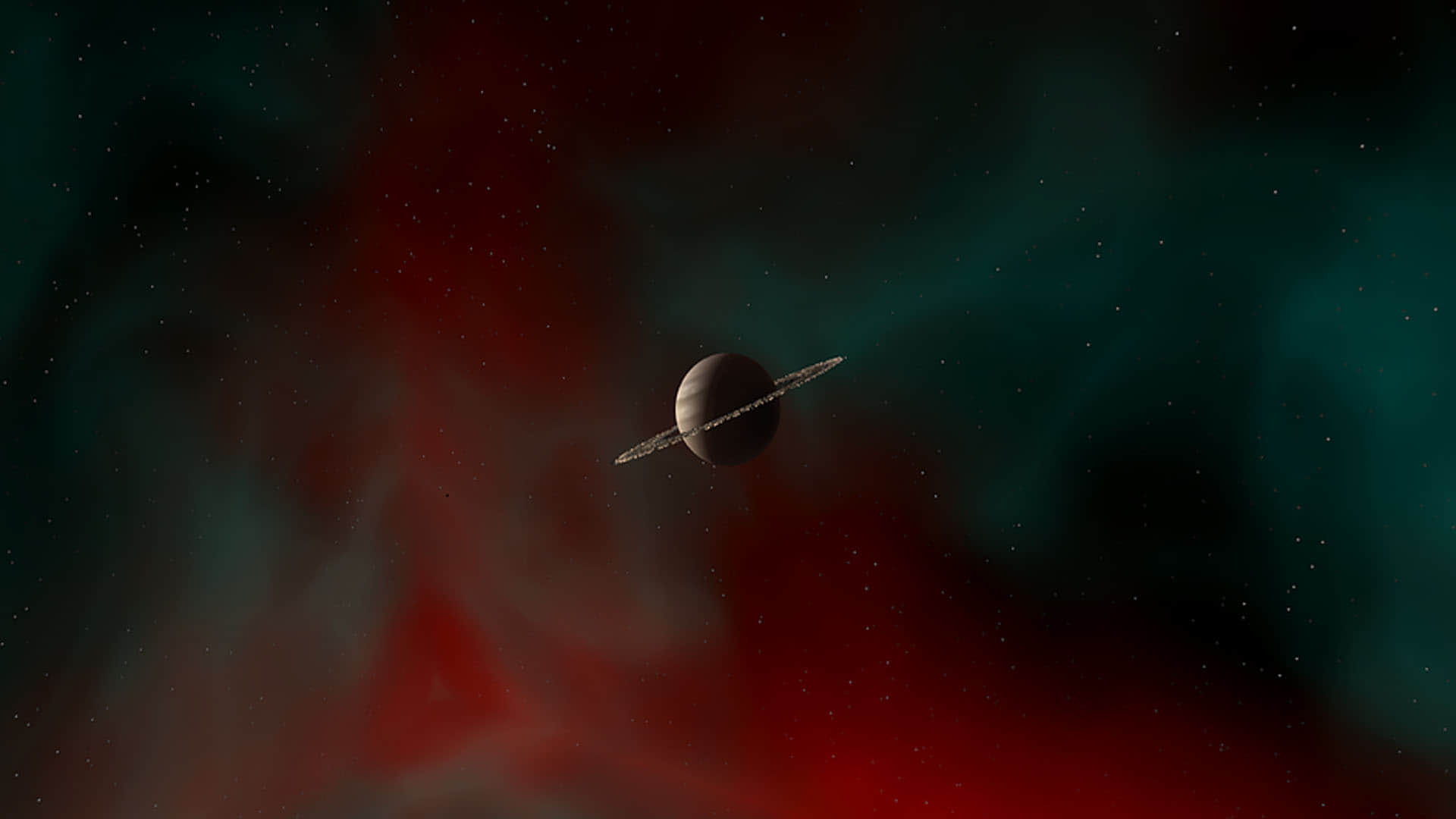 movement of saturn its rings and moon through space watch the video