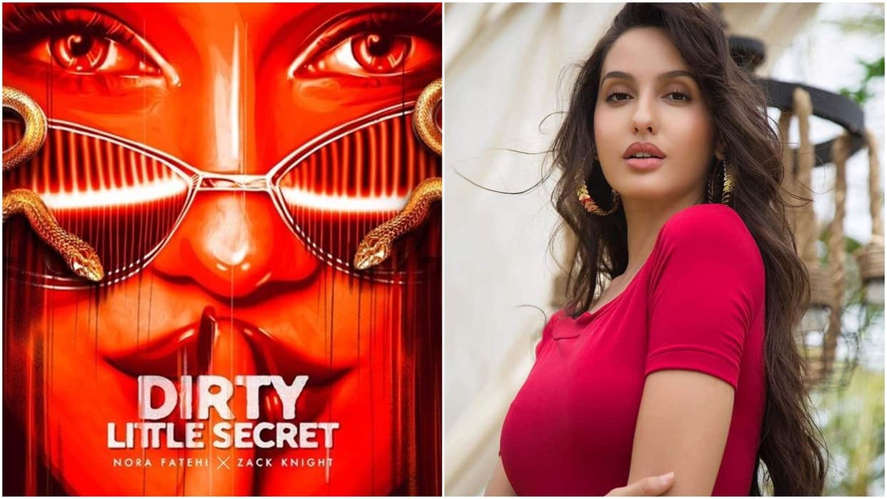 Nora Fatehi international single Dirty Little Secret featuring zack knight released on youtube