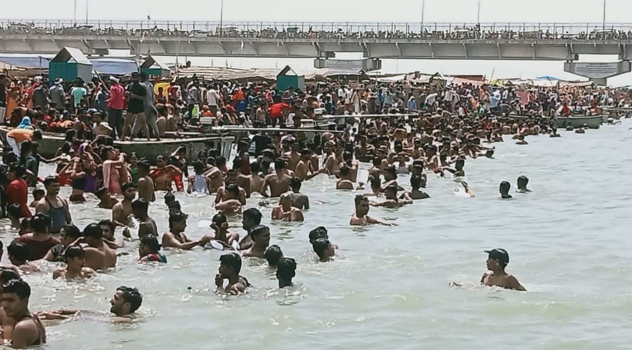 Ganga Snan,farrukhabad news,jaam