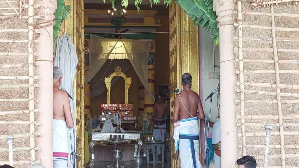 basantotsava festival celebration in Rangji temple of Vrindavan