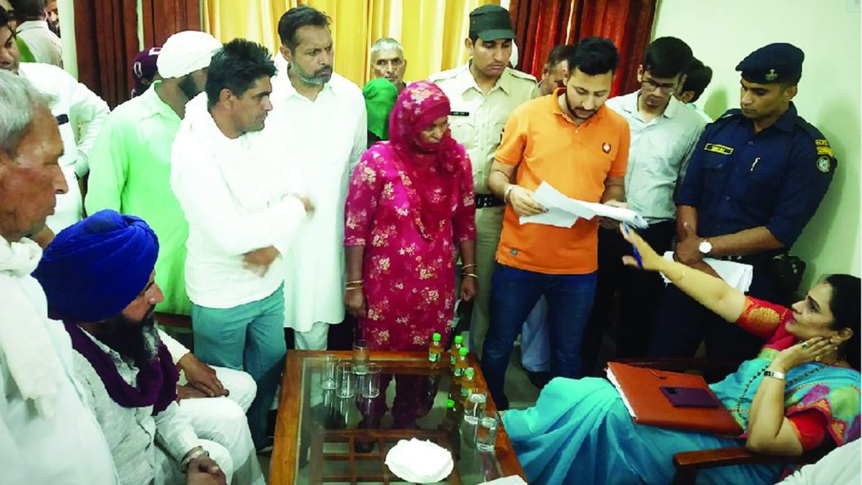 Villagers met MP to demand ban on drugs in Sirsa