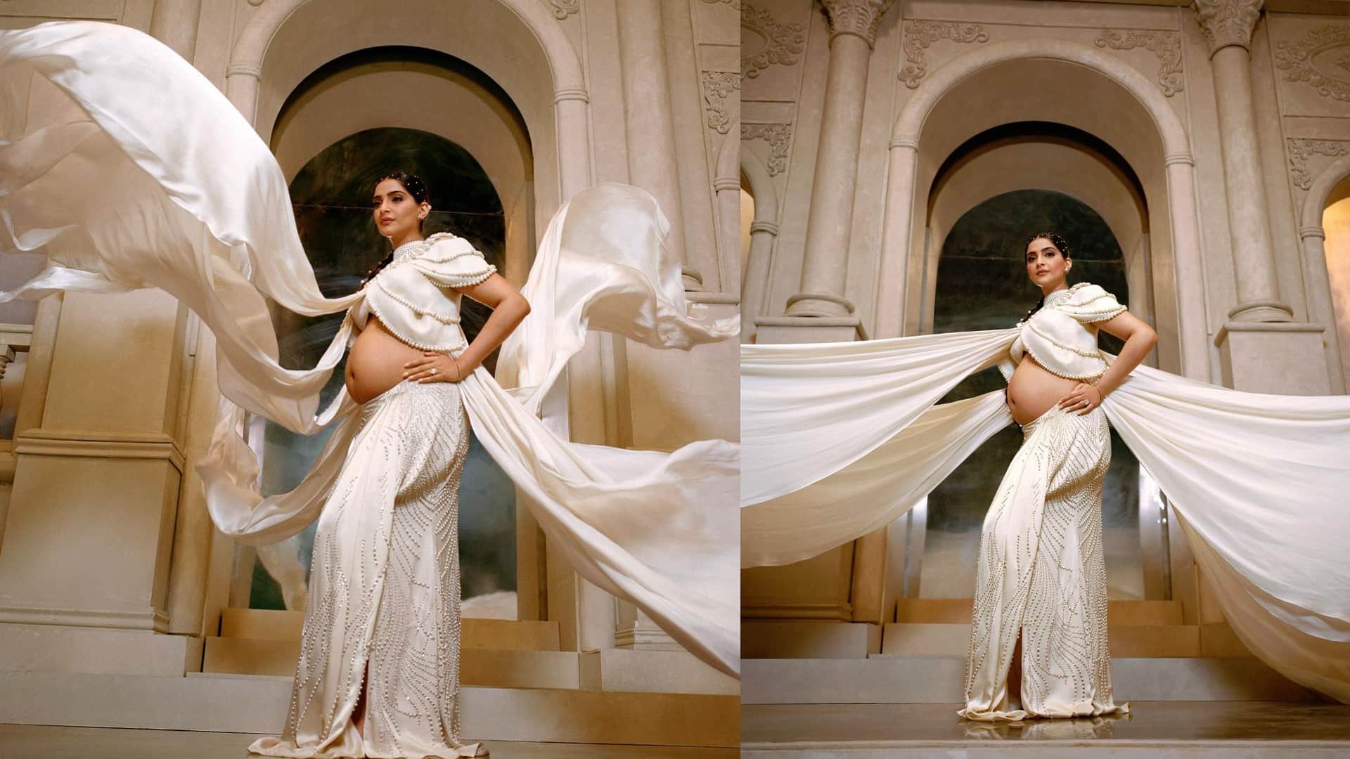 Sonam Kapoor Shares new photo from her maternity Photoshoot and speaks on social media trolling