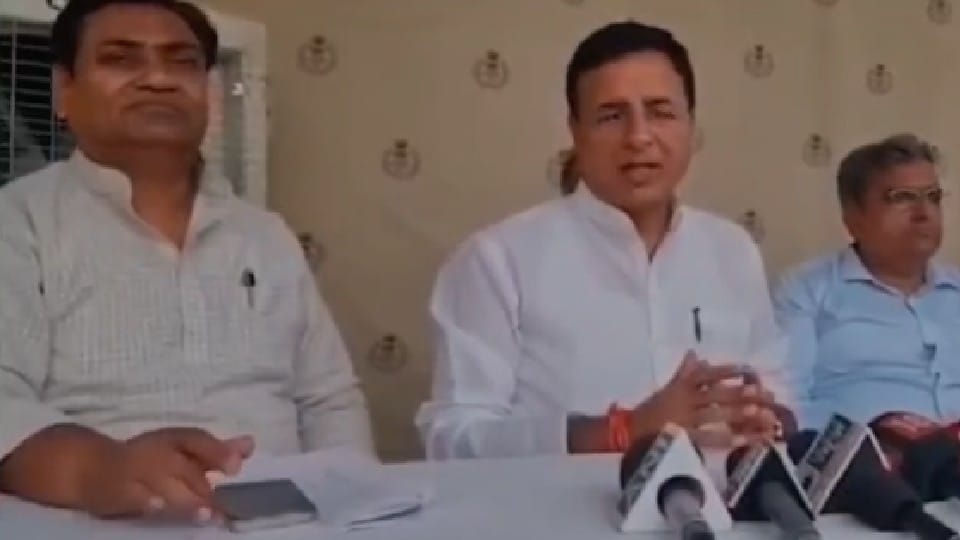Rajasthan: Surjewala's slippery tongue in Udaipur, BJP attackers on Sitamata's chirping statement