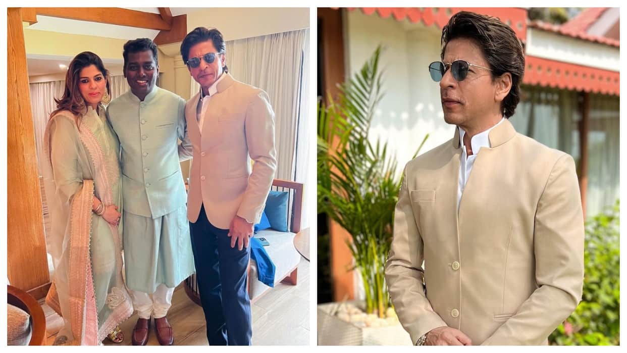 Nayanthara Vignesh wedding: After Recovering From Covid Shahrukh Khan reached his Jawan Co-star wedding