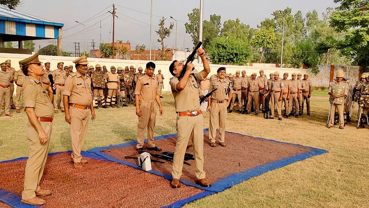 SP told the methods of riot control