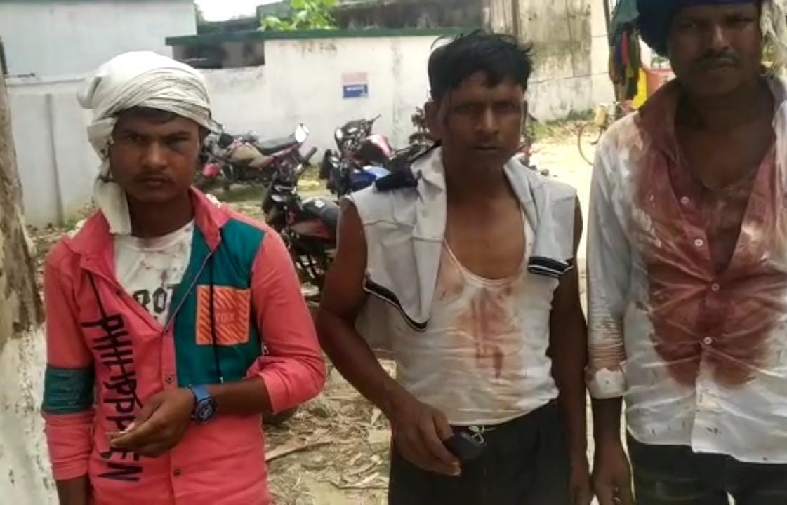 fight in two party, nine injured