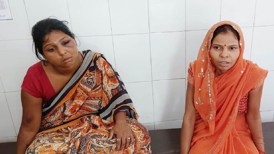 Husband brutally beat wife by tying her hands and feet on birth of daughters in Agra