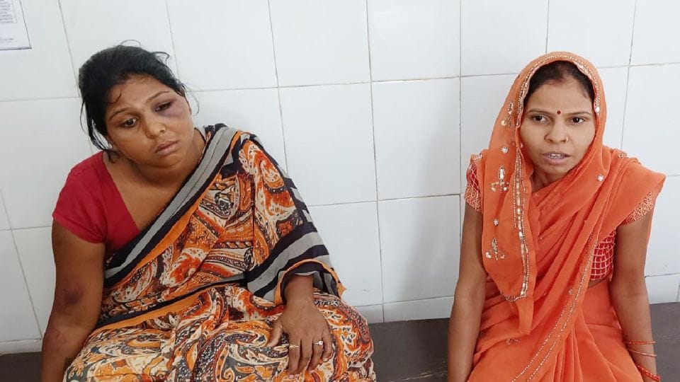 Husband brutally beat wife by tying her hands and feet on birth of daughters in Agra