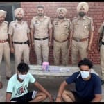 पुलिस की गिरफ्त में दोनों आरोपी।
