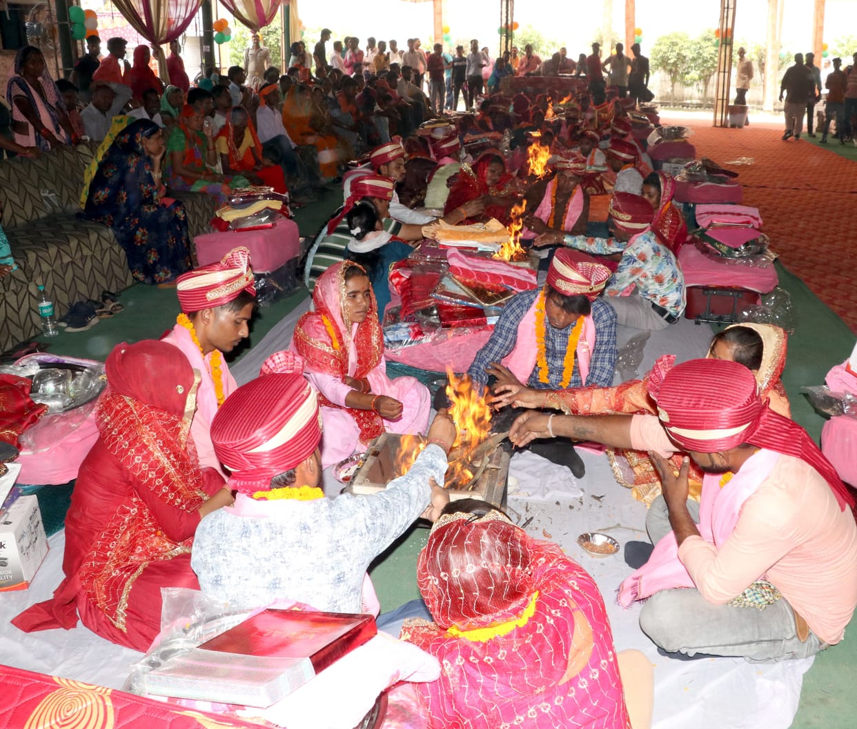 42 couples took rounds, three said marriage is acceptable
