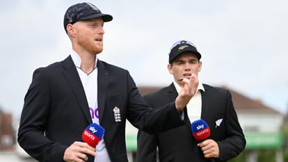 ENG VS NZ 2nd Test Live score Joe Root Ben Stokes Tom Latham England vs New Zealand Nottingham Test update in hindi