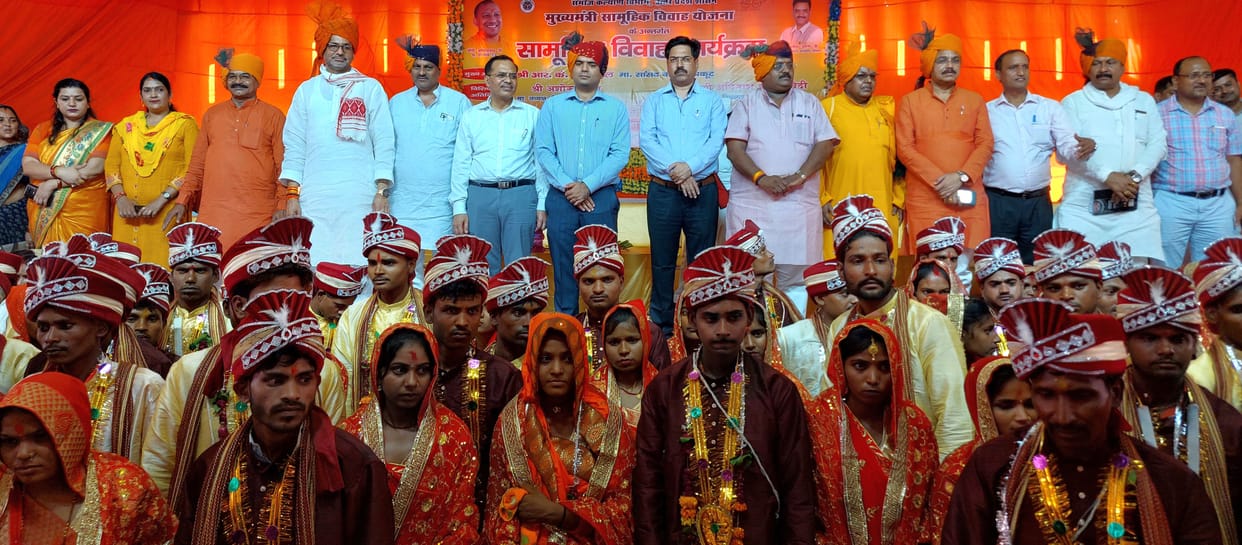 138 couples tied the knot