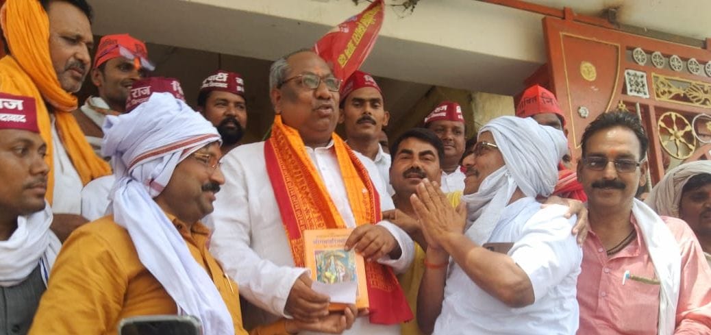 In-charge minister Dr. Sanjay Nishad, who came to the city, targeted the opponents