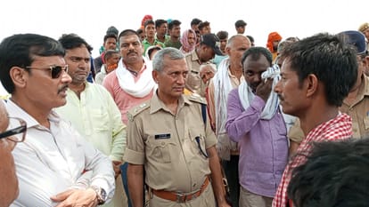 Major accident in Ghazipur Five people of same family drowned in ganga dead body of teenager recovered search of others  continues