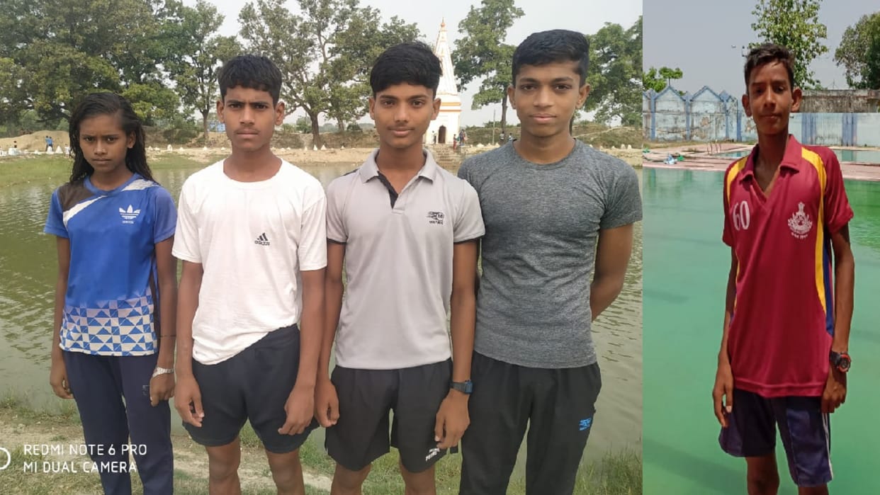 Five players of Gorakhpur will show their skills in national swimming competition