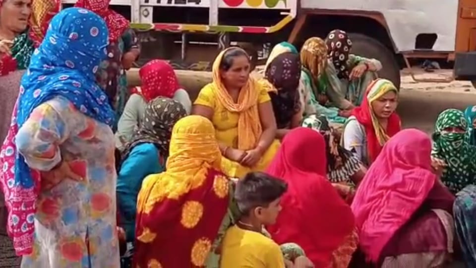 Attack on family in Village pataudi of tosham