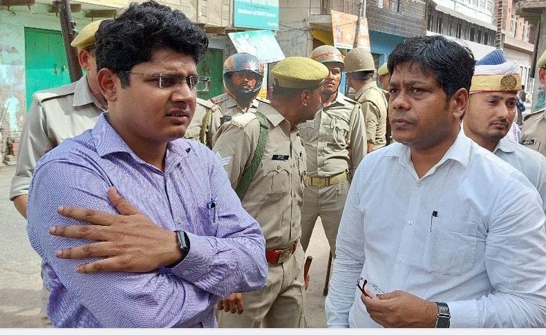 Hathras: Police-administration remained light after the war in Purdilnagar