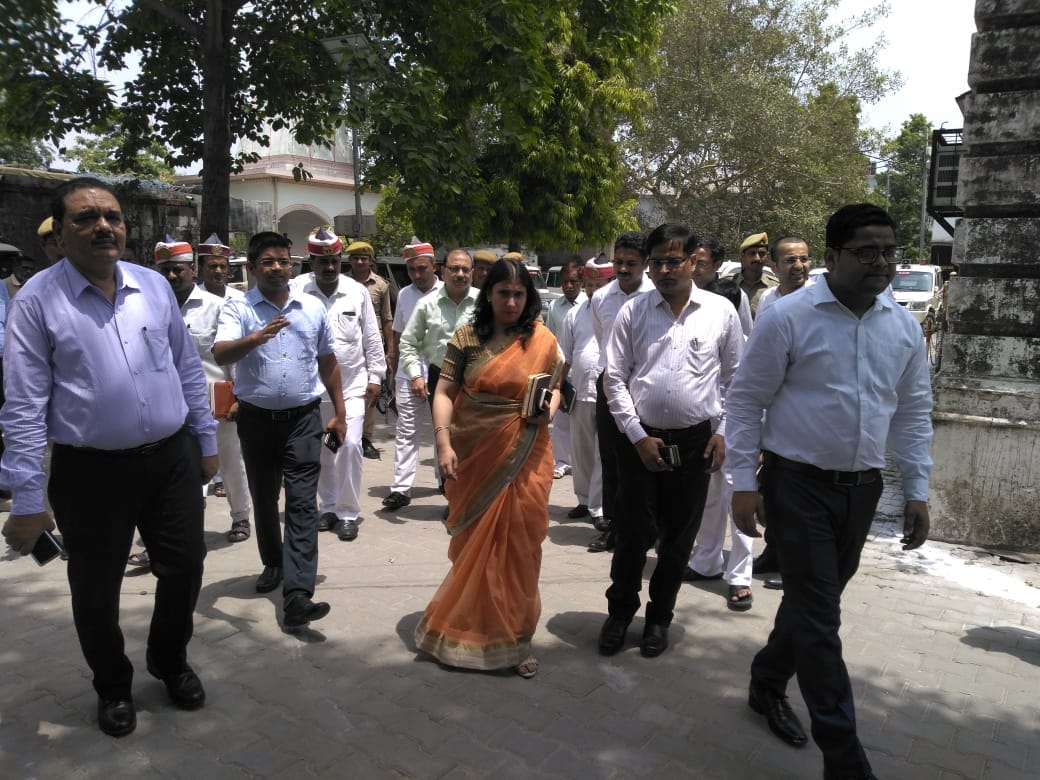 DM angry over slow progress of drain construction, warning to the contractor
