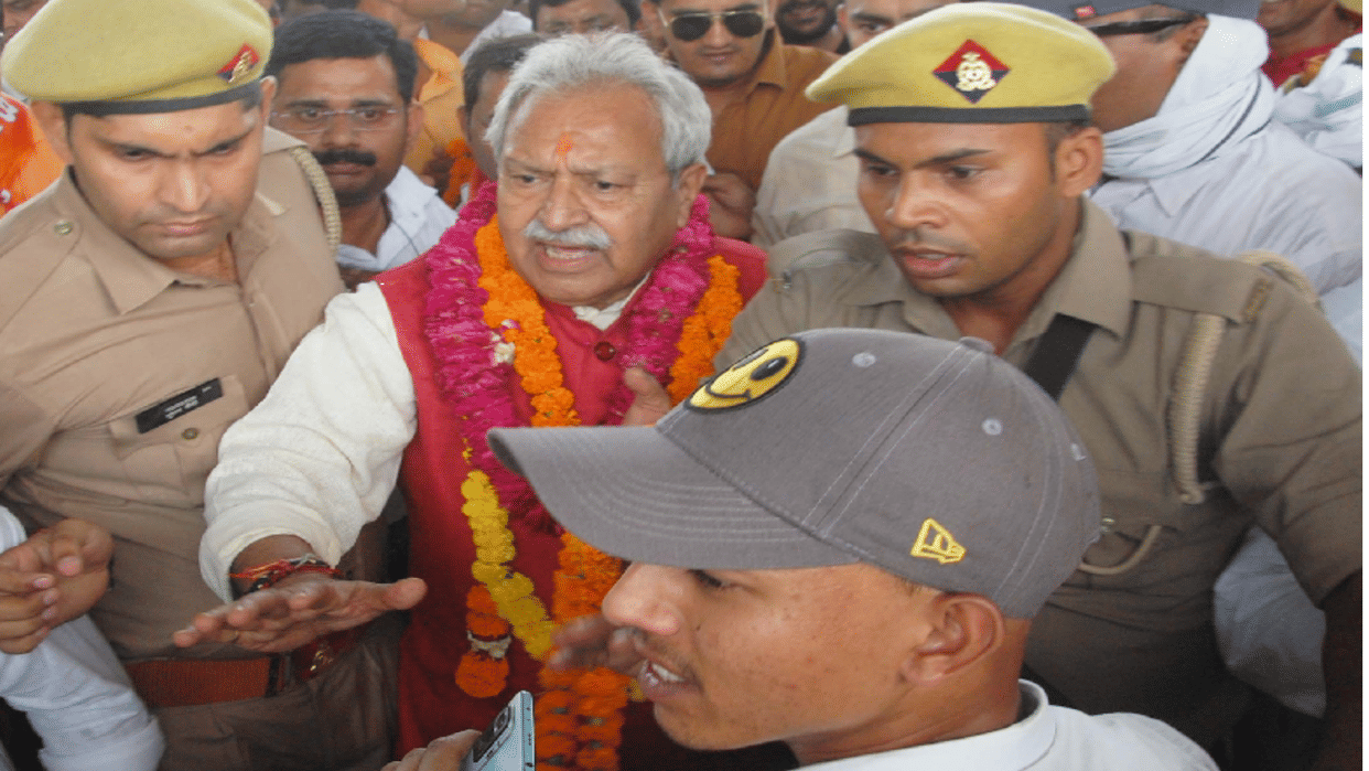 Laxmikant Vajpayee reached Meerut after becoming Rajya Sabha member, Says officers should not become a hindrance in development