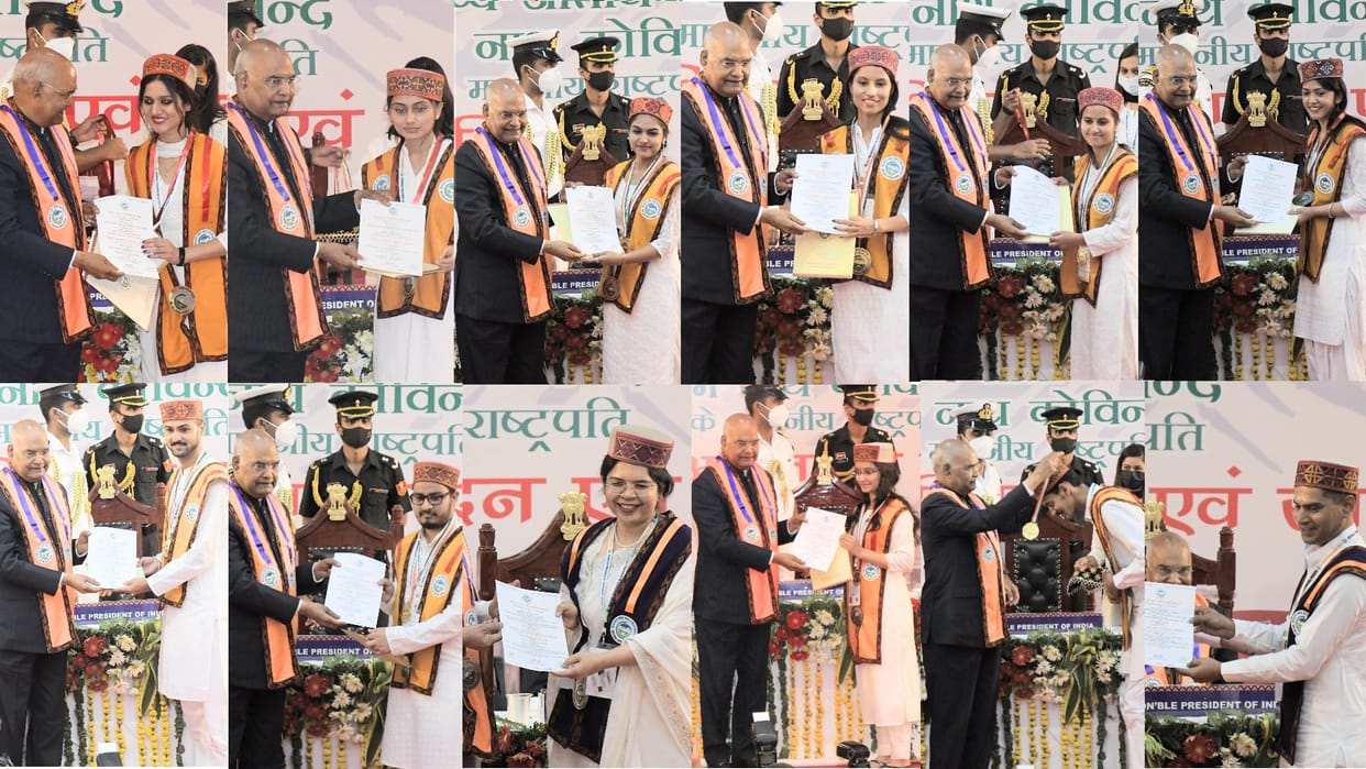 President Ram Nath Kovind addressed 6th annual convocation of Central University of Himachal Pradesh