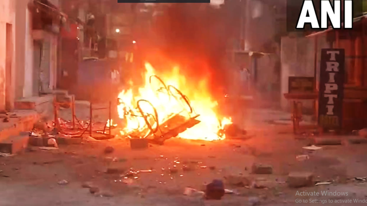 Paigambar Mummad Row violent protest in ranchi over nupur sharma comment
