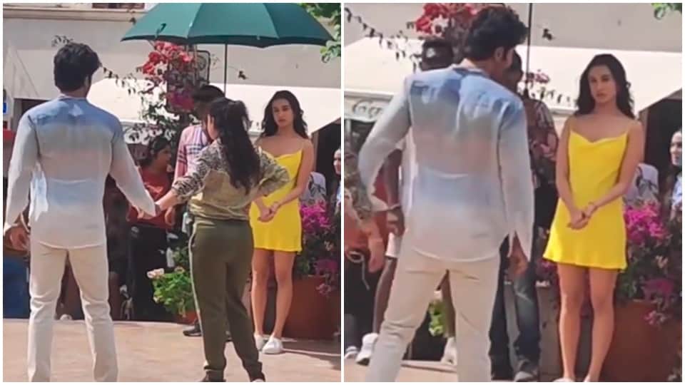 shraddha kapoor and ranbir kapoor seen together shooting for a song in spain watch the bts video