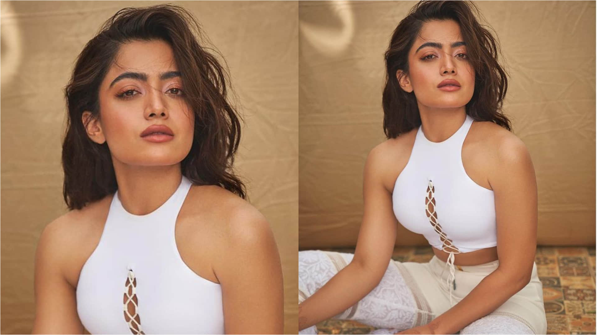 Today Fashion Tips Actress Rashmika Mandanna Dress Style Cute Look Images Pic Photos News in Hindi