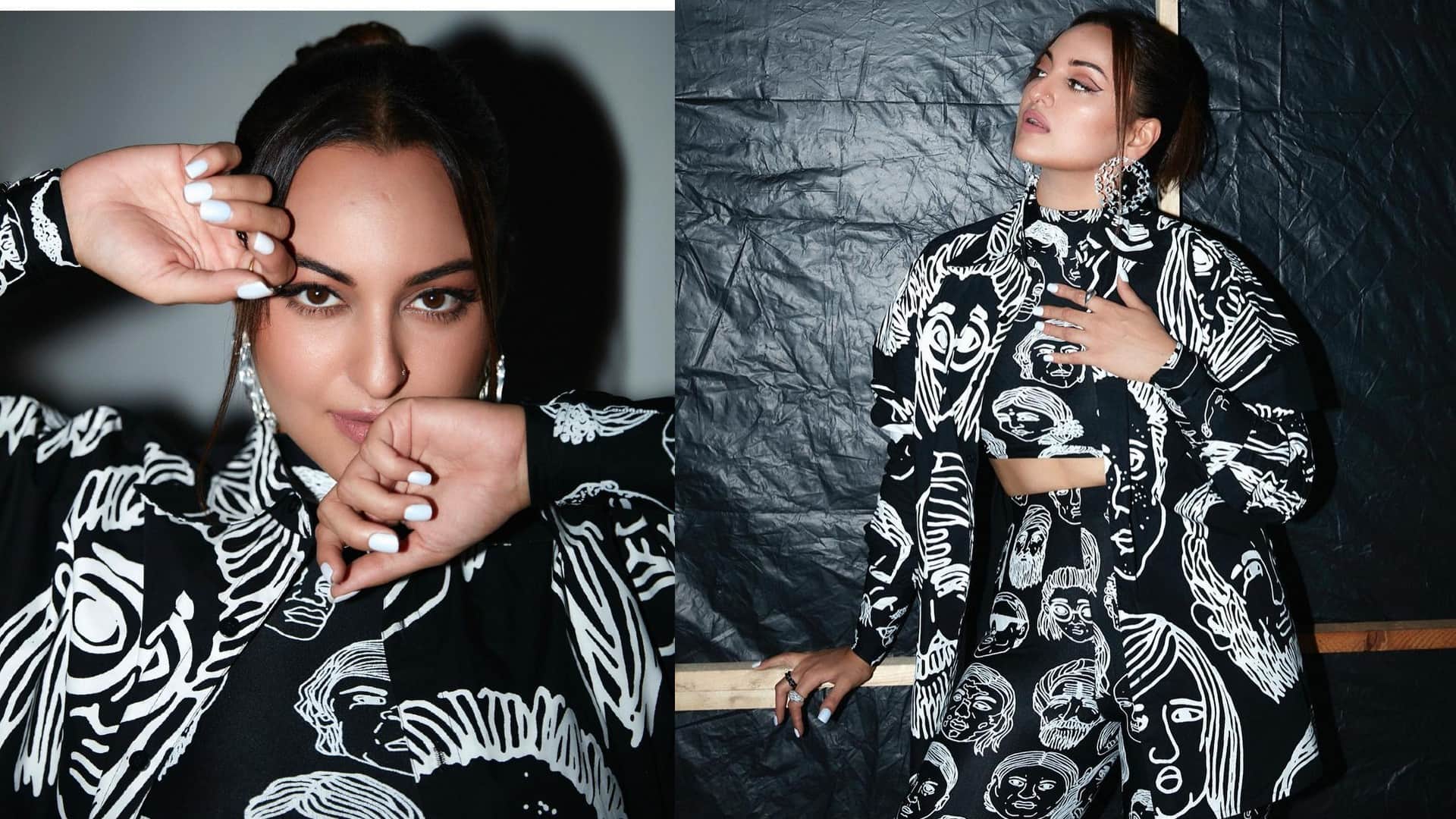 Dabangg girl Sonakshi Sinha shares photos from london street users advice always maintain that lovely smile