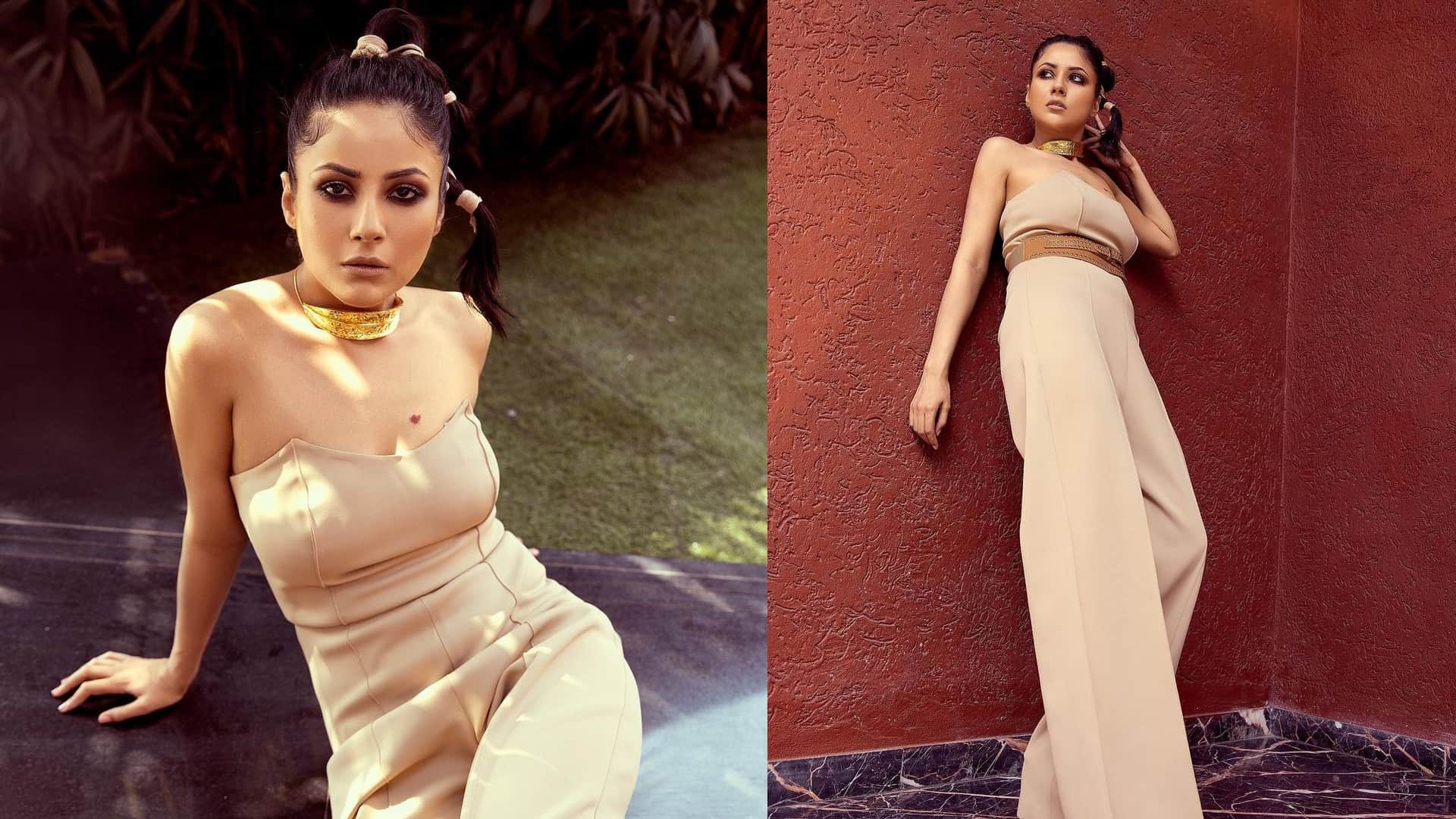 Shehnaaz Gill Kabhi Eid Kabhi Diwali actress got hurt on Sets Of Photoshoot and was not able to move in heels watch video