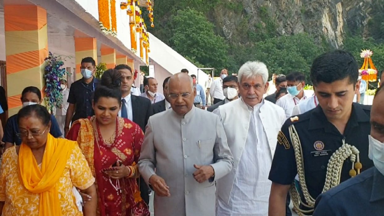President Ram Nath Kovind Will Visit Maa Vaishno Devi Mandir Today News in Hindi