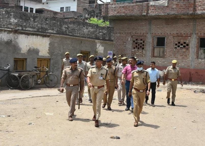 Gyanvapi Masjid varanasi jumme ki namaj held under tight security drones kept an eye on muslim areas see photos