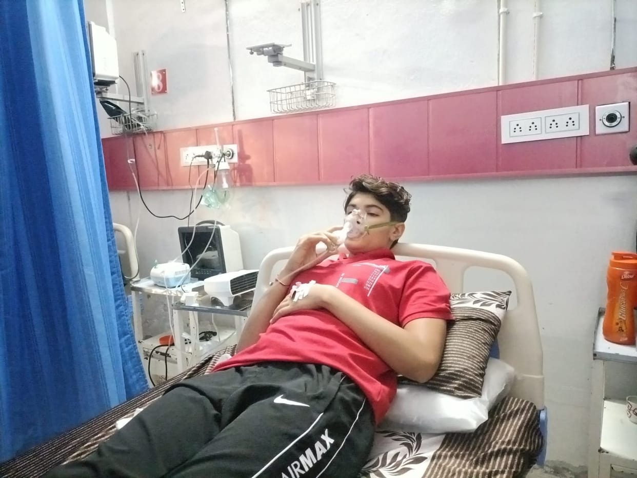 Was waiting to welcome, Sheetal fell ill