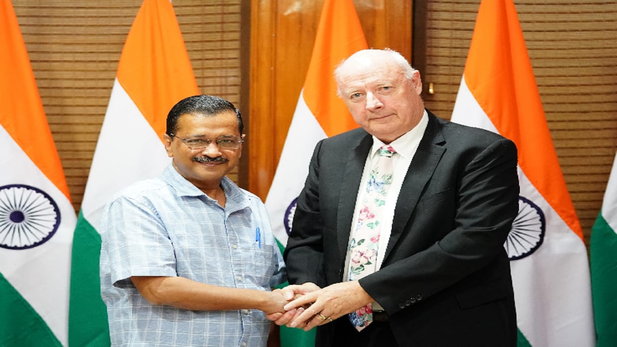 Delhi government will work with Denmark for clean air, water and roads, Kejriwal meets Ambassador