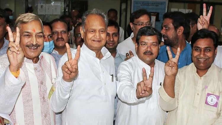 Rajasthan Rajya Sabha Election Result: Cm Ashok Gehlot Winning Strategy ...