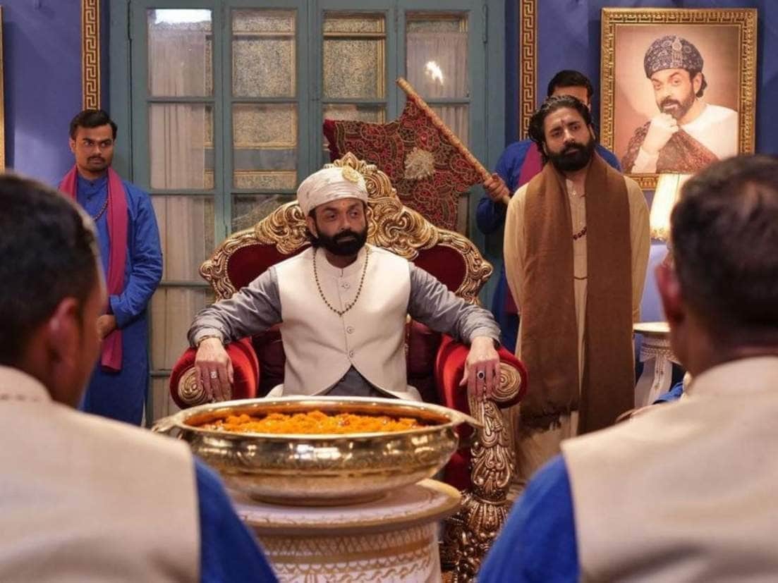 bobby deol Aashram 3 baba nirala ashram in bhopal  noor us sabah special connection with Saif Ali Khan pataudi family